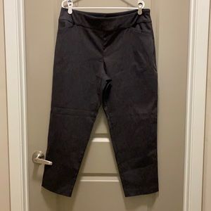 Gray pull on pants 16W-18W petite